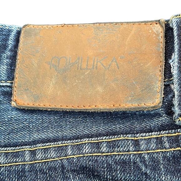 MNWKA men's slim fit button fly designer jeans. - Picture 7 of 11